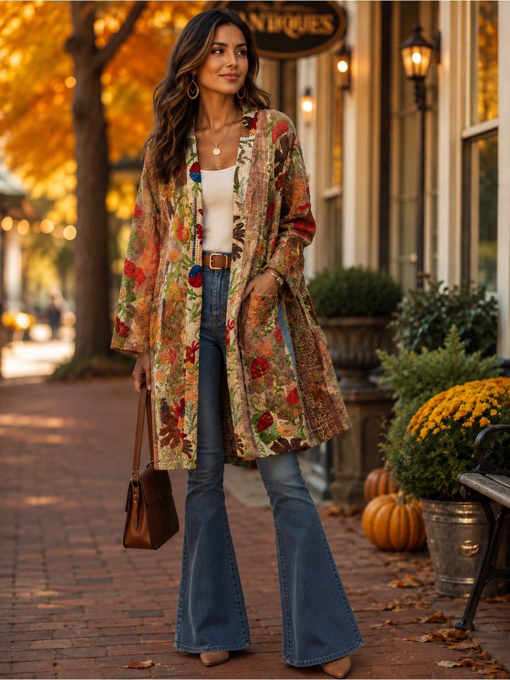 NWOT Suzani Coat